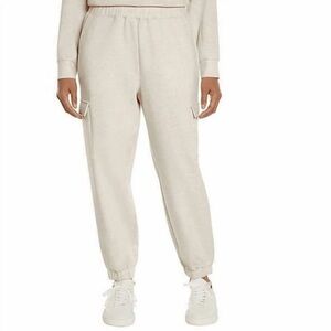 Women's Beige High-rise Jogger Pants
